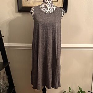 Gray Sleeveless Dress